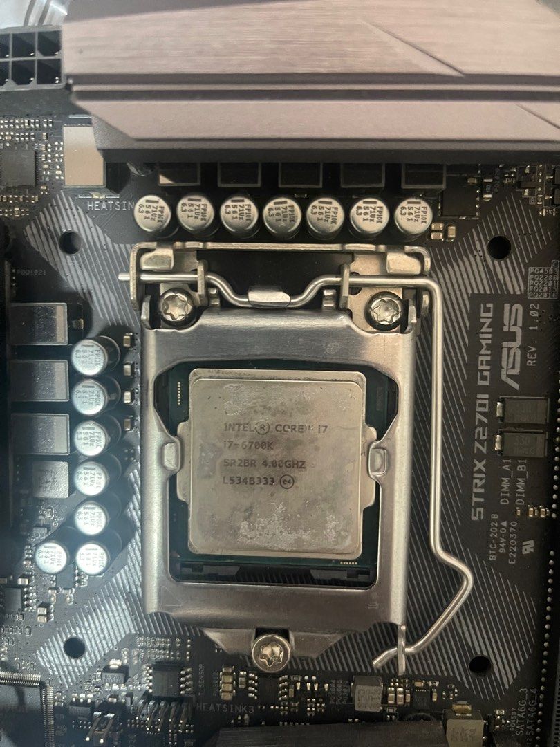 Intel Core i7 6700k CPU Asus ROG Strix Z270i Combo Computers