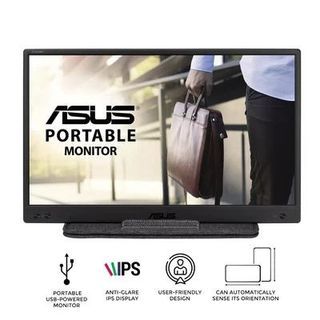 ASUS ZENSCREEN MB166B 15.6" FHD IPS USB 3.2 ANTI-GLARE SURFACE 60HZ PORTABLE USB MONITOR