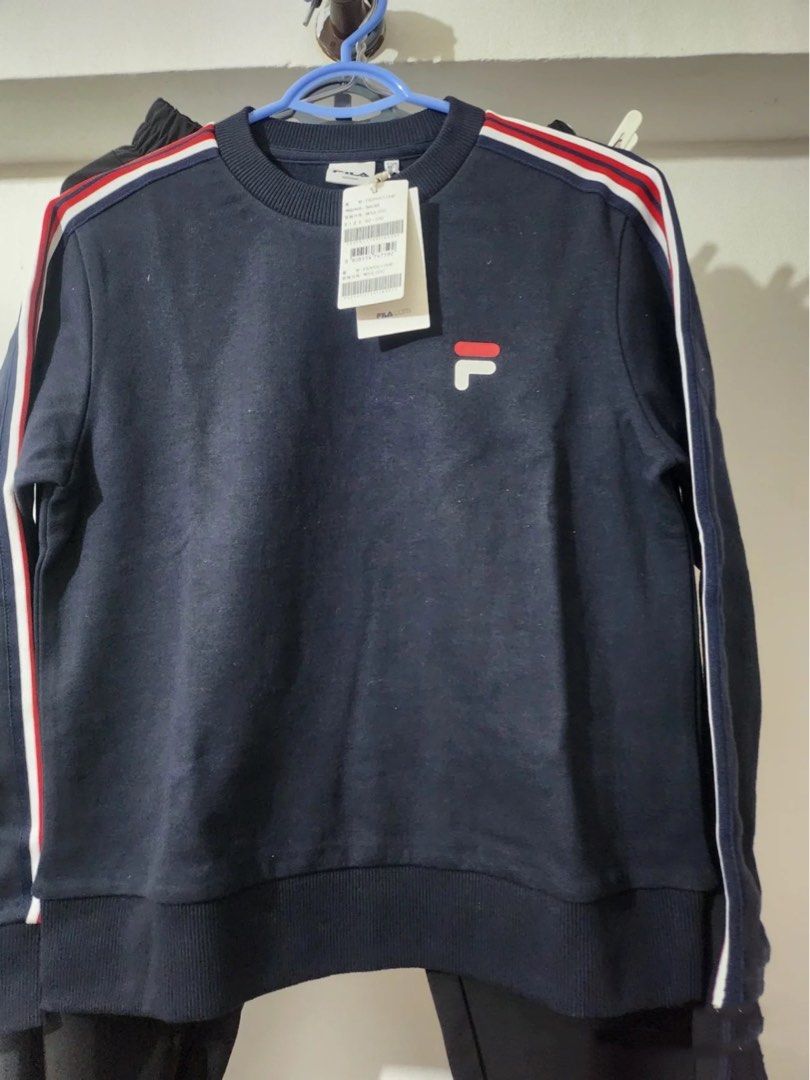 Authentic FILA Sweatshirt Women s Fashion Tops Longsleeves on