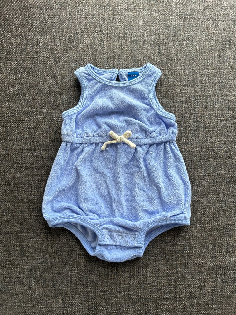 Baby towel hot sale romper