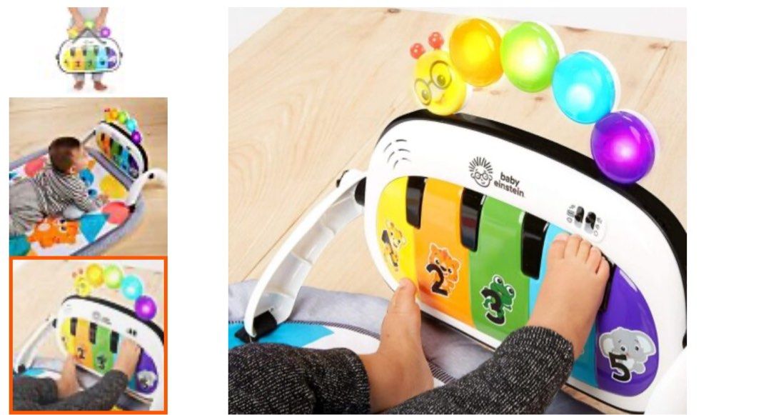Baby einstein learning gym top