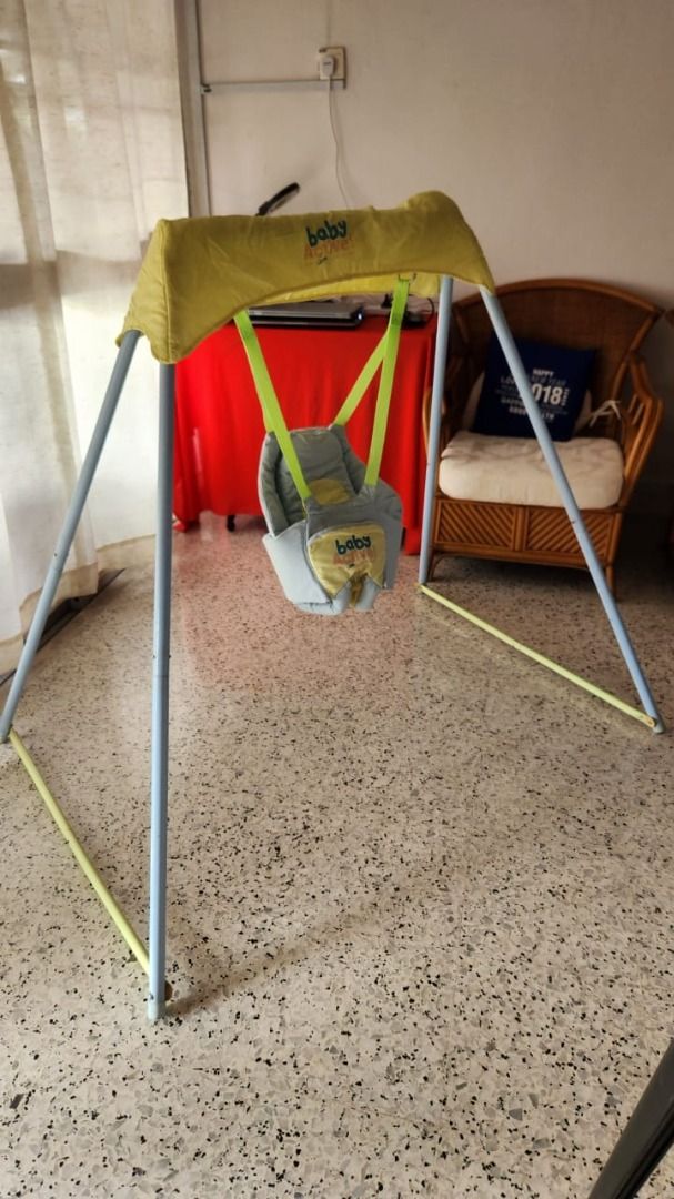 Old style baby shop swing