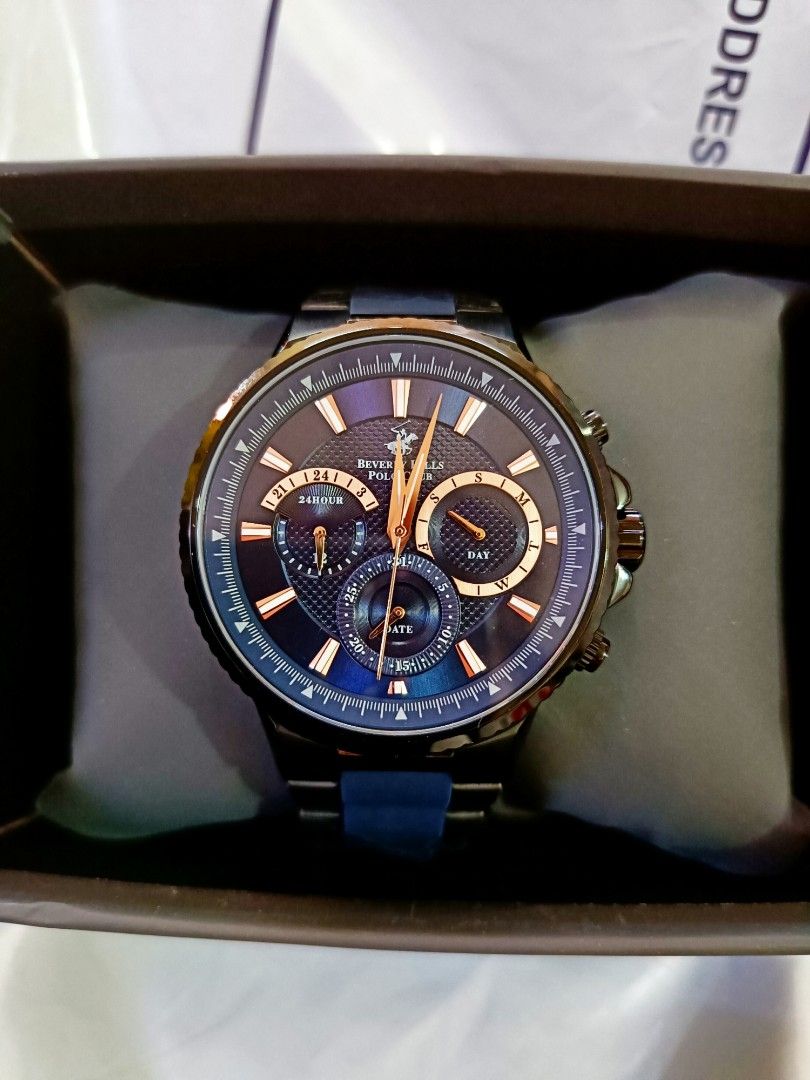 Beverly Hills Polo Club BEVERLY HILLS POLO CLUB Men Multi Function Dark  Blue Dial Watch - BP3216X.690 Analog Watch - For Men - Buy Beverly Hills  Polo Club BEVERLY HILLS POLO CLUB