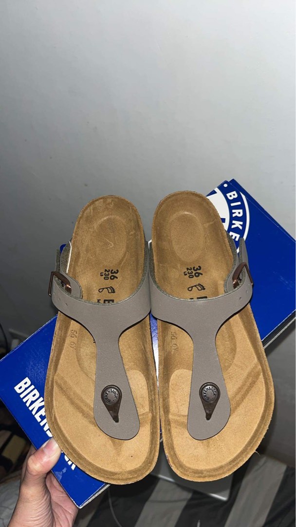 Birkenstock Gizeh Stone 36 Women s Fashion Footwear Slippers