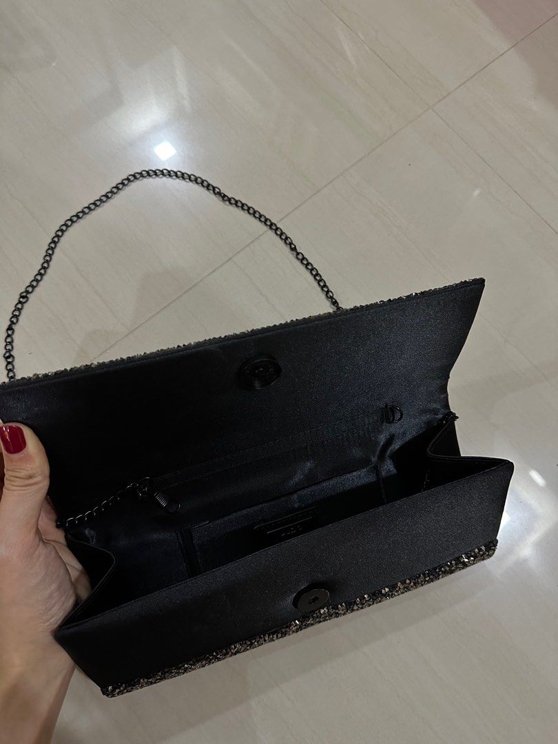 Aldo black clutch outlet