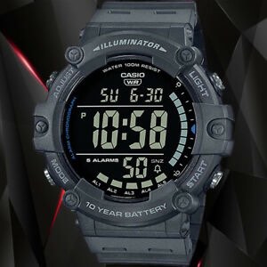Casio large face digital new arrivals watch
