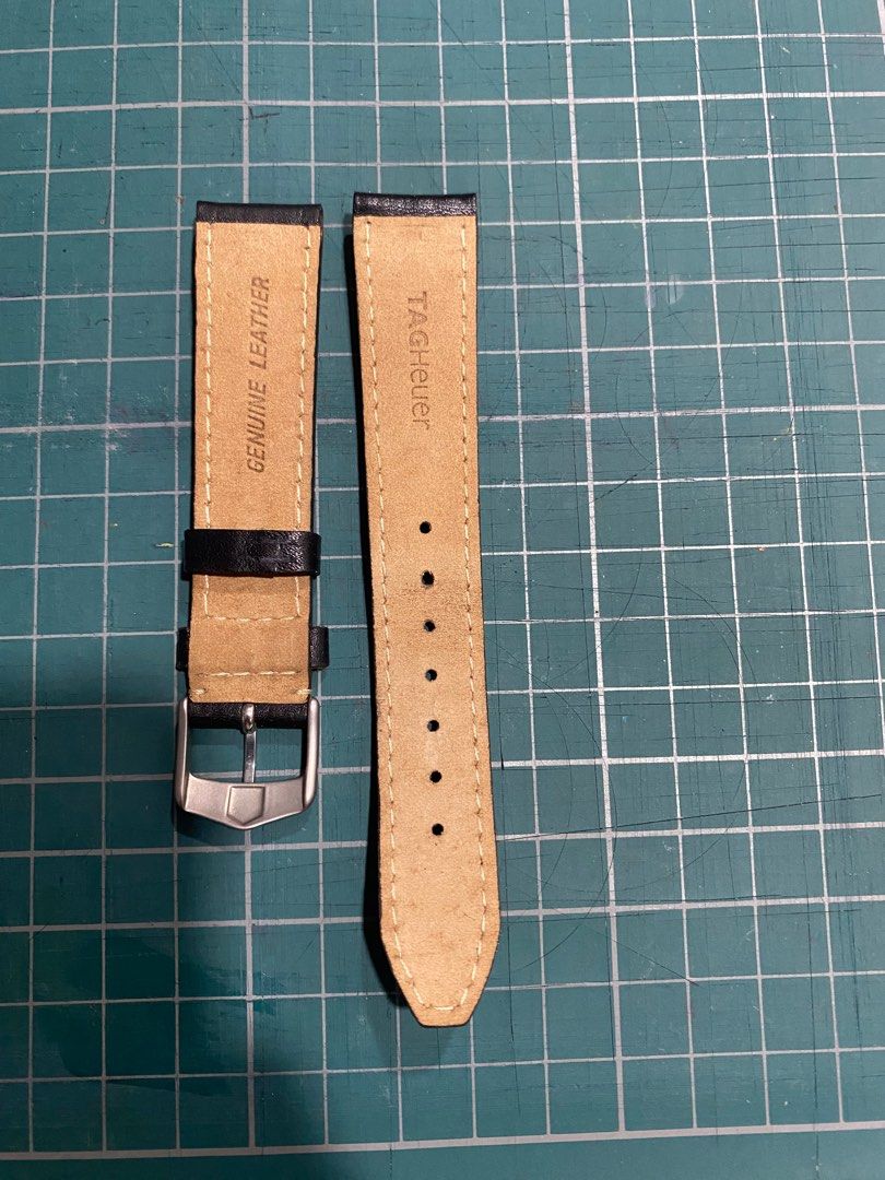 Genuine tag heuer watch straps sales