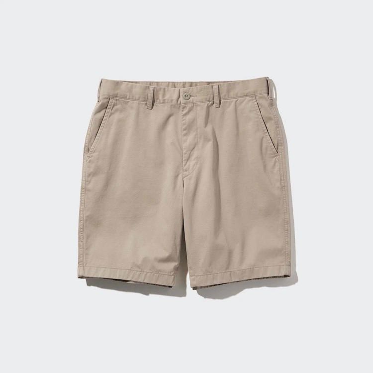 Mens elasticated discount waist chino shorts