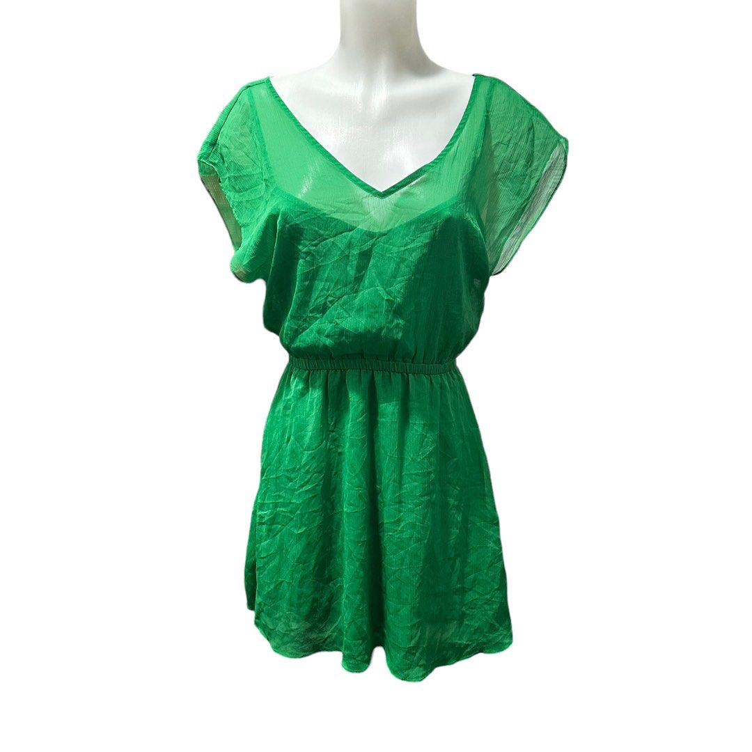 slim fit dress slacks In Your Sights Emerald Green Textured Midi Dress – Shop the Mint main image 0