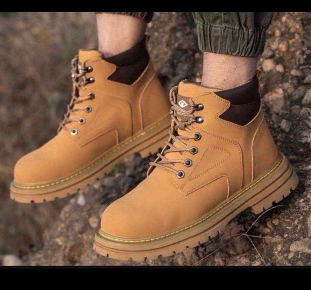 Mens ankle work boots hot sale
