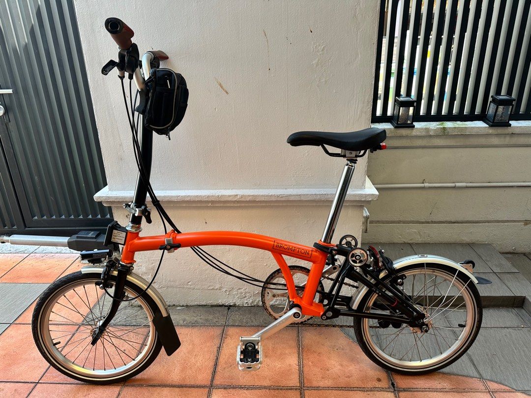 Brompton m6l best sale orange