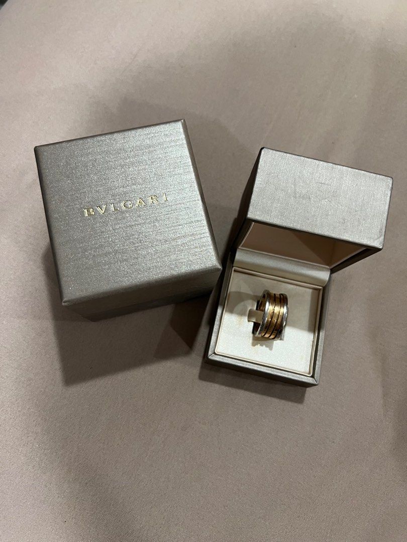 Bvlgari 4 band ring top