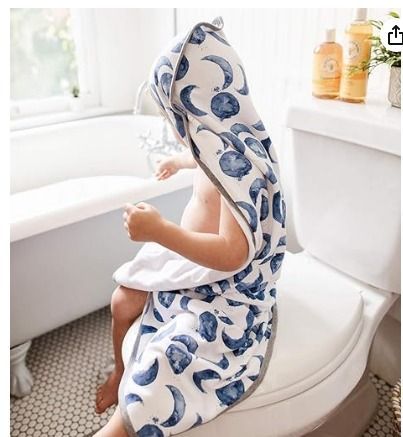 Burt's bees baby hooded towel on sale