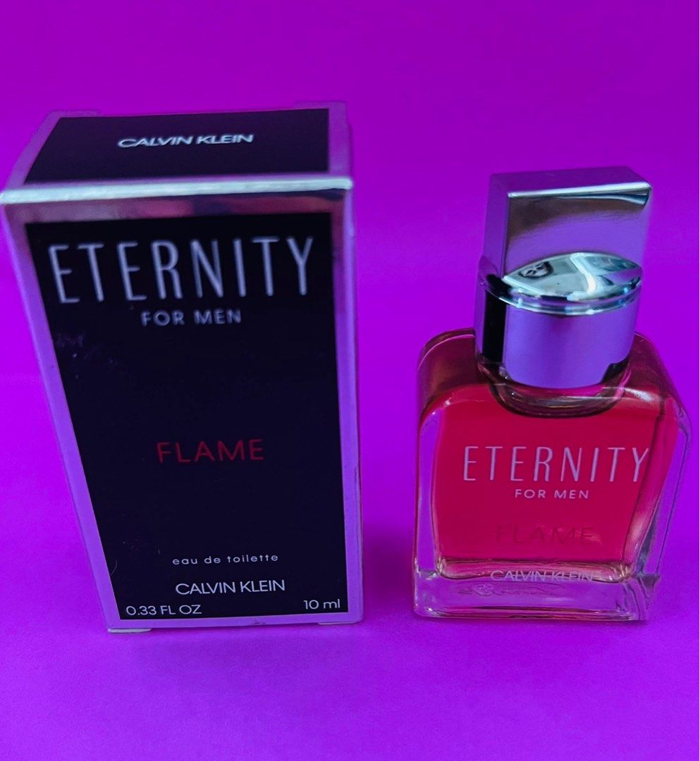 CALVIN KLEIN ETERNITY FOR MEN FLAME EAU DE TOILETTE, Beauty & Personal  Care, Fragrance & Deodorants on Carousell