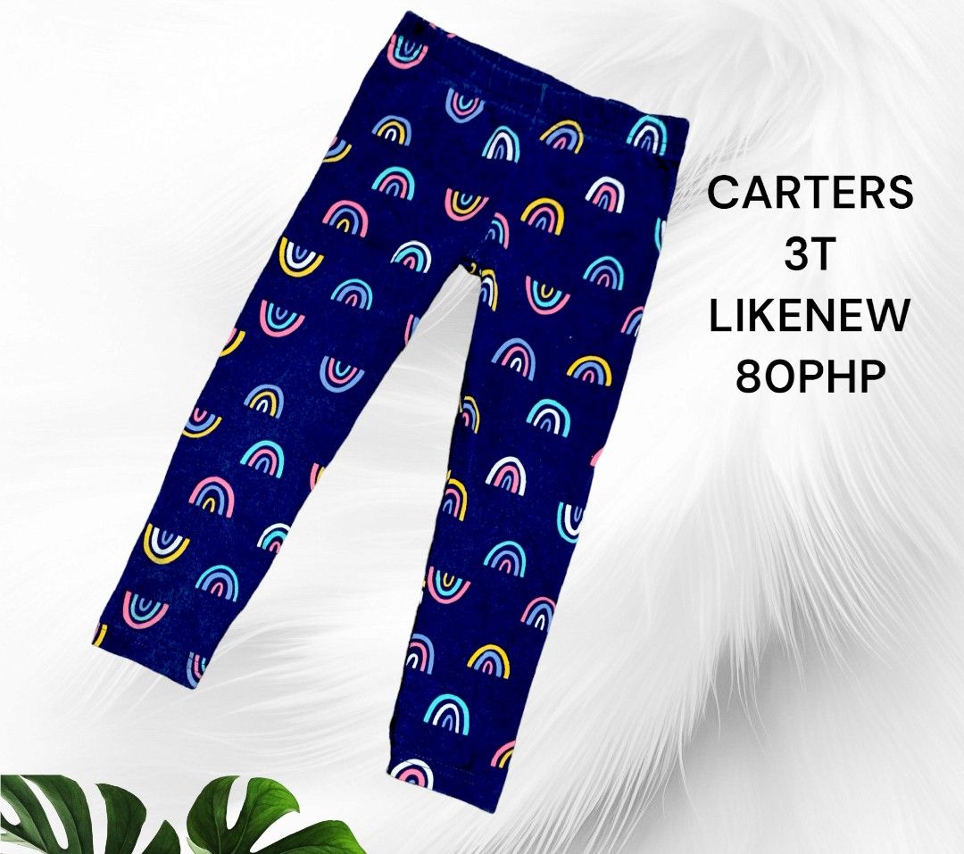 Carter's rainbow leggings sales