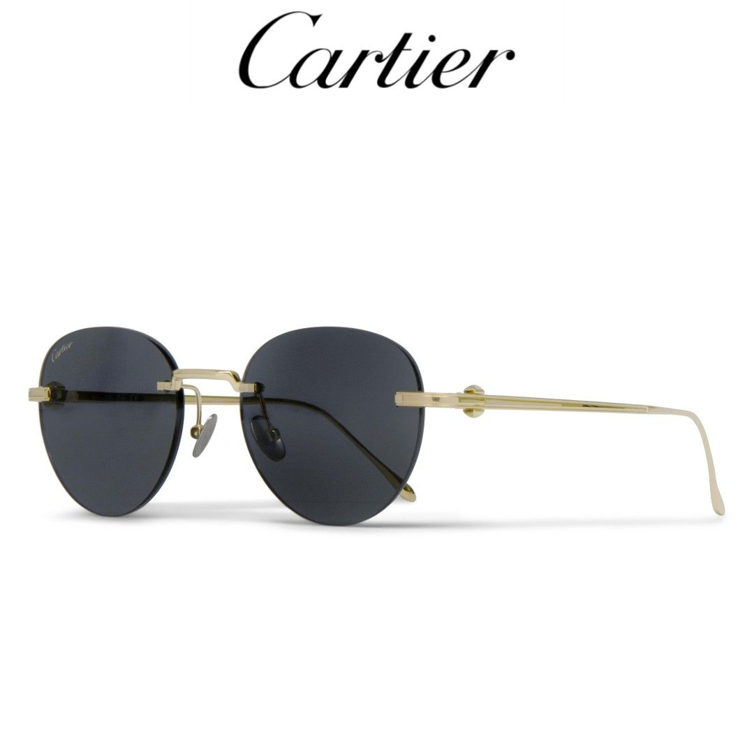 Cartier sunglasses rimless cheap