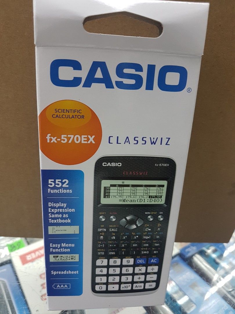 Casio 2025 fx 57