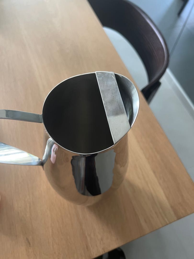 CB2 stainless steel pitcher, Furniture & Home Living, Kitchenware
