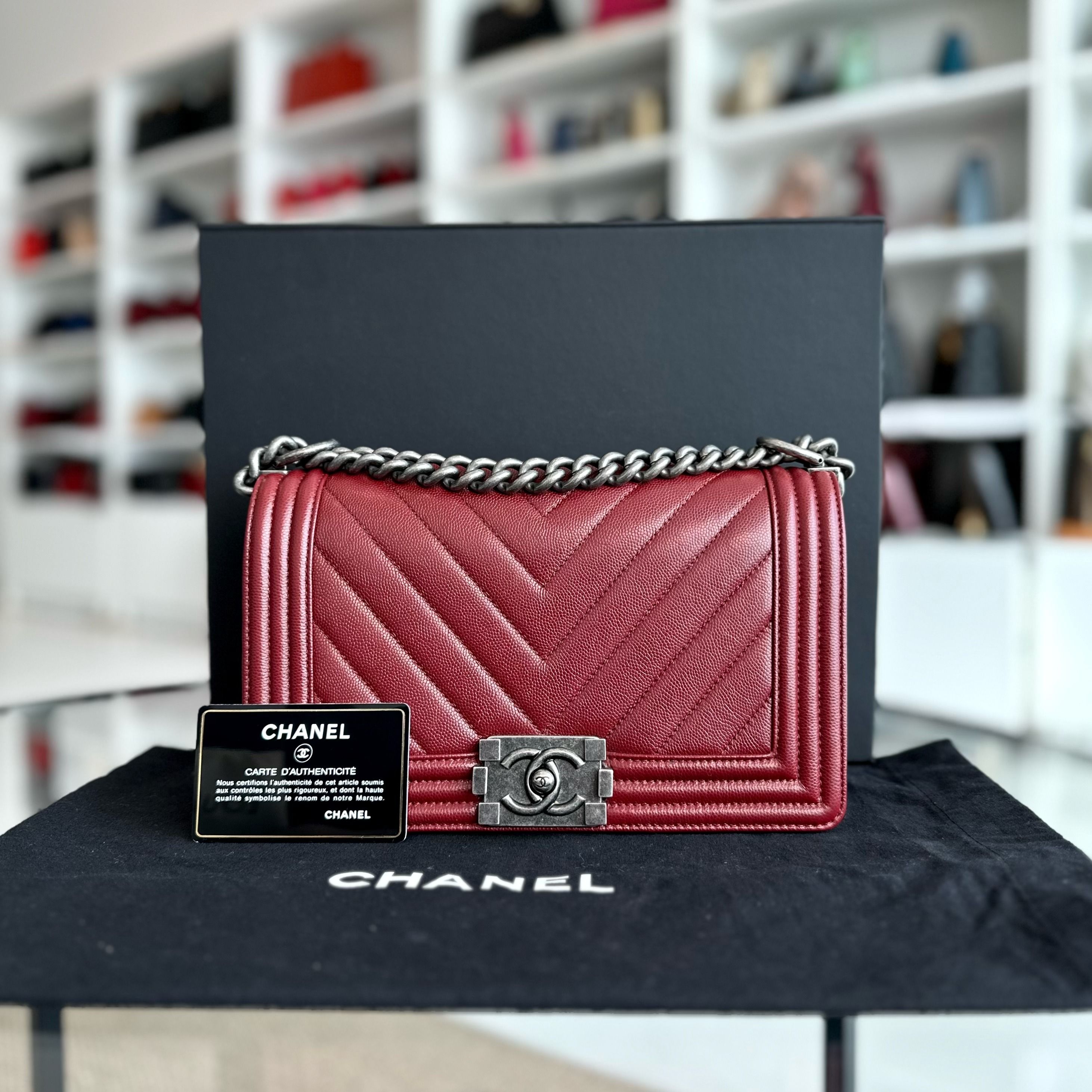Chanel le cheap boy 25cm