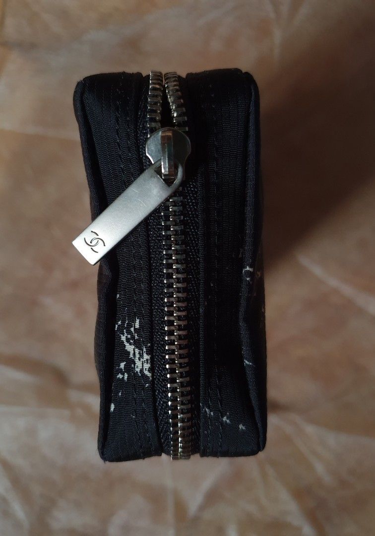 Chanel Wallet (Category: Luxury Bags & Wallets) located in Manila. Submitted by mybrandshop (Listing ID 1281462277, Image 2). Description: Chanel Wallet Authentic hologram intact Nylon looks like new size: L 16cm x H 9cm x W 3.8cm.