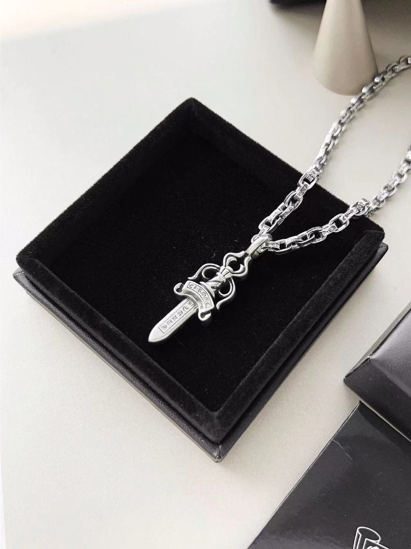 Chrome hearts clearance letter pendant