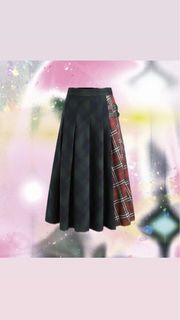 Cider Plaid Skirt