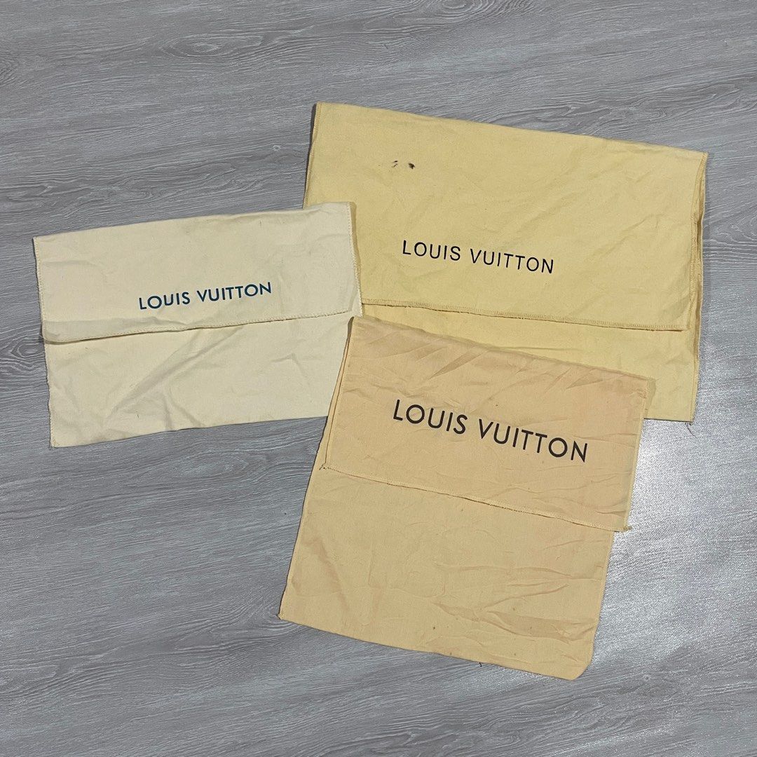 Lv dust bag fake vs cheap real