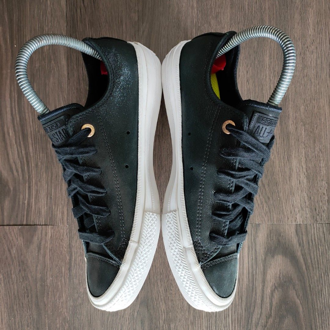 Converse Chuck Taylor All Star ii Craft Leather Black 5UK 24CM