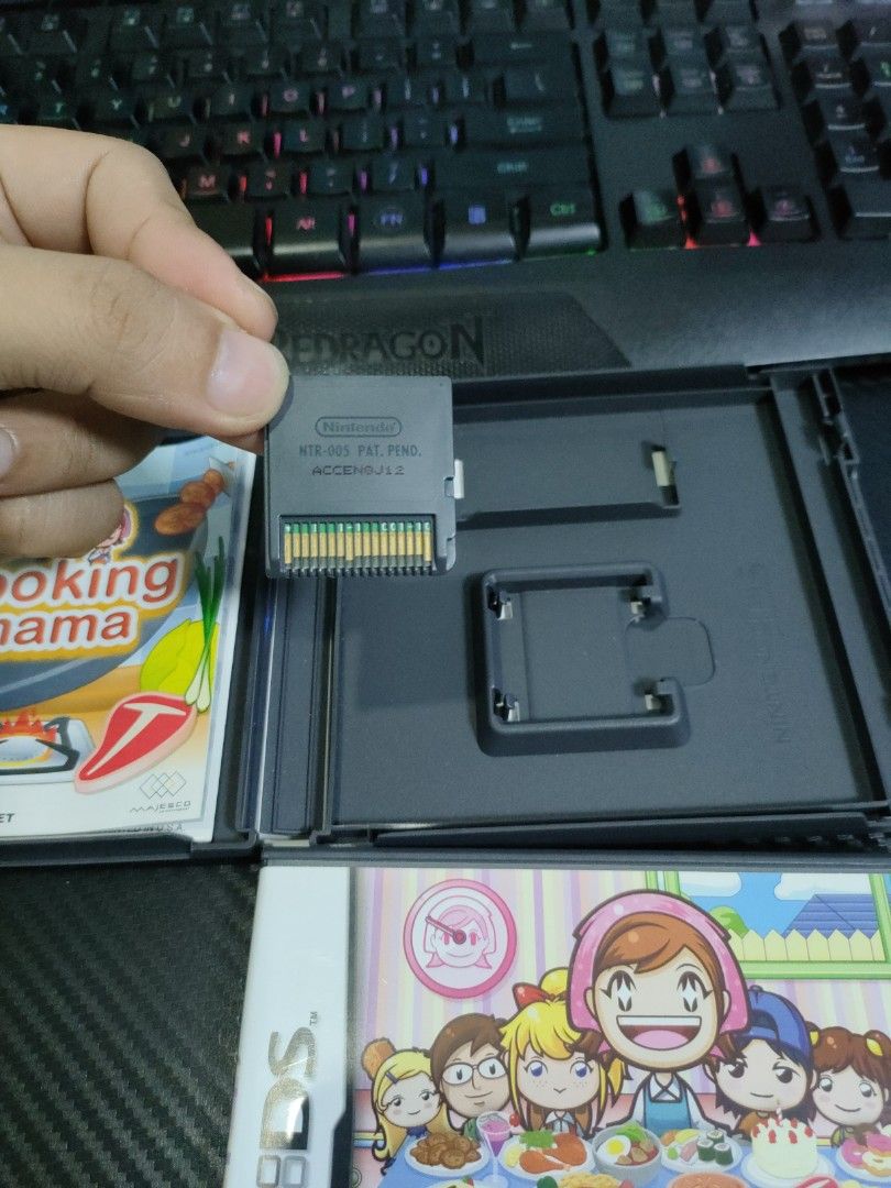 Cooking Mama 1 CIB ,2 CIB and 3 Loose (Category: Nintendo) located in Caloocan City. Submitted by lhanceallandalumay (Listing ID 1281434154, Image 3). Description: Cooking Mama - 1.2k Cooking Mama 2 - 1.2k Cooking Mama 3 - 800 Set sale - 2.7k Complete game with case & manuals. Tested and working. Clean pins. DM me for more details..