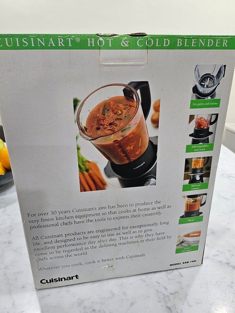 Cuisinart Hot and Cold Allinone Blender, TV & Home Appliances