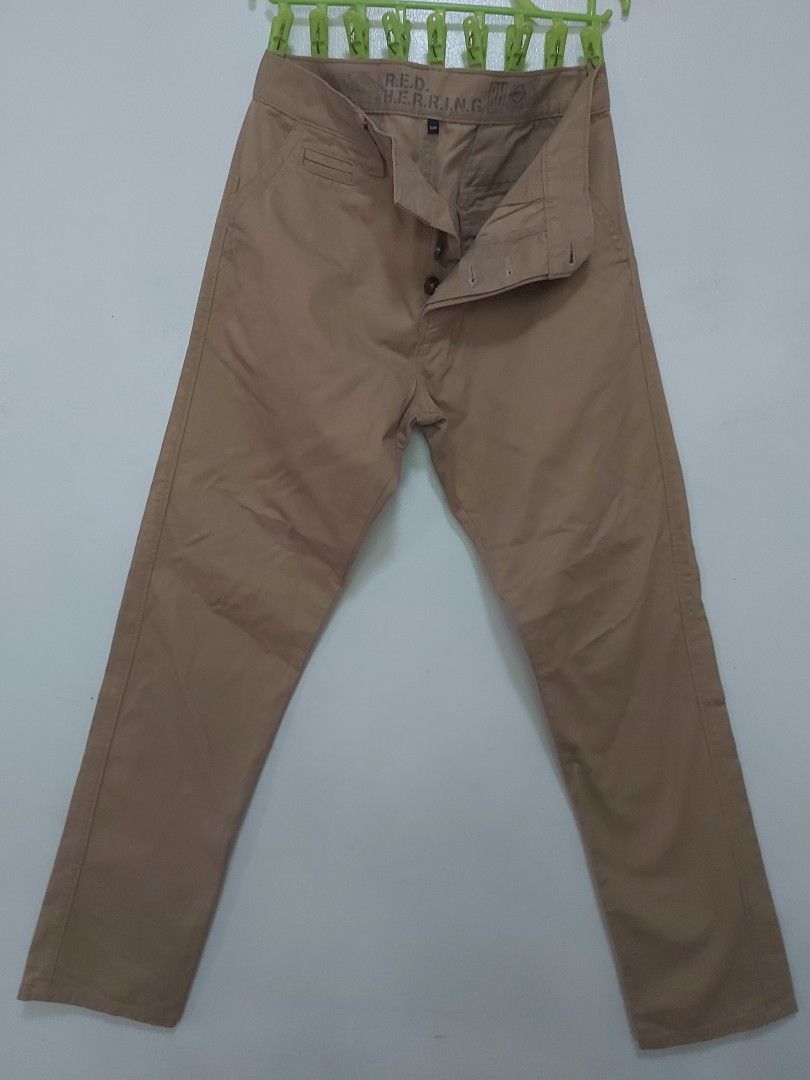 Debenhams Red Herring Slim Fit Chinos Size 34 Men s Fashion