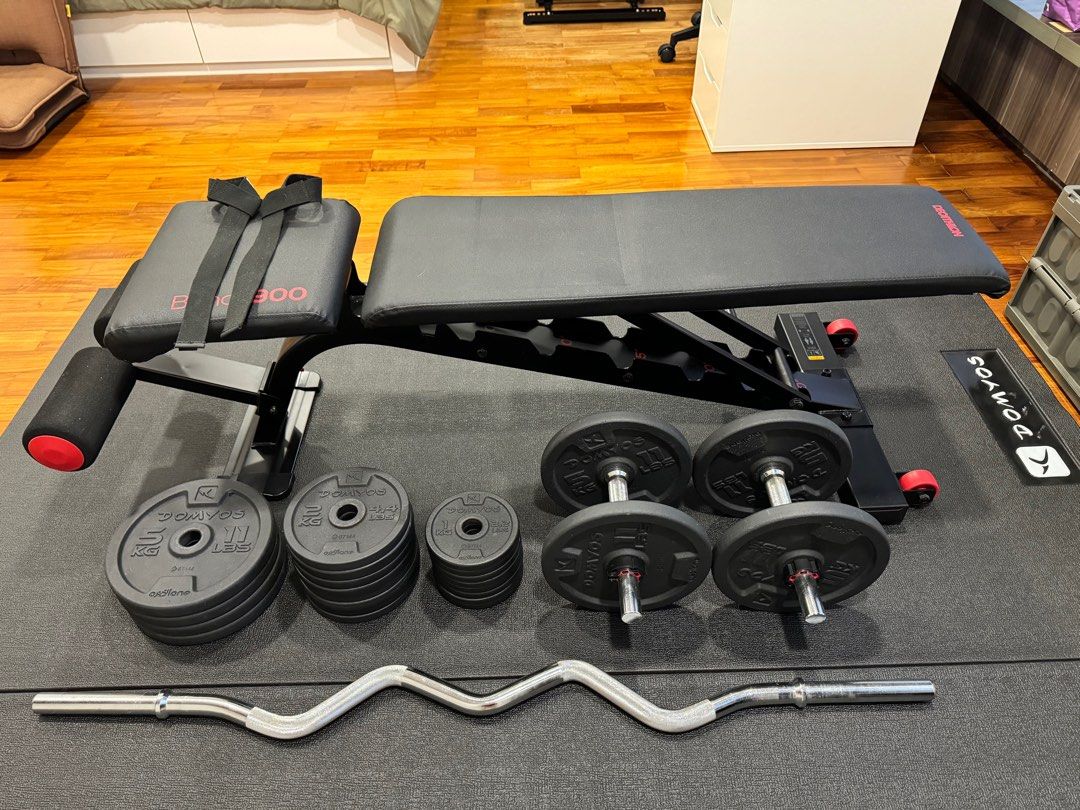 Weight store set decathlon