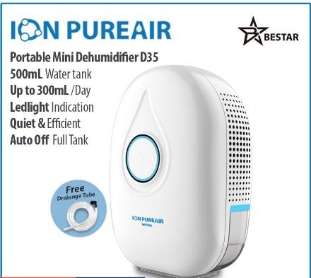 Ion online pureair dehumidifier