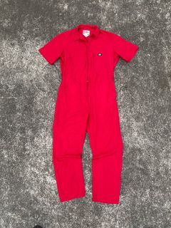 Dickies RED Coveralls