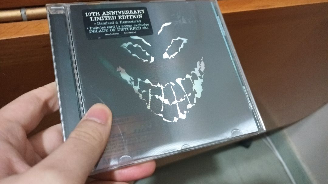 Metal CD Disturbed The Sickness 10th anniversary edition CD