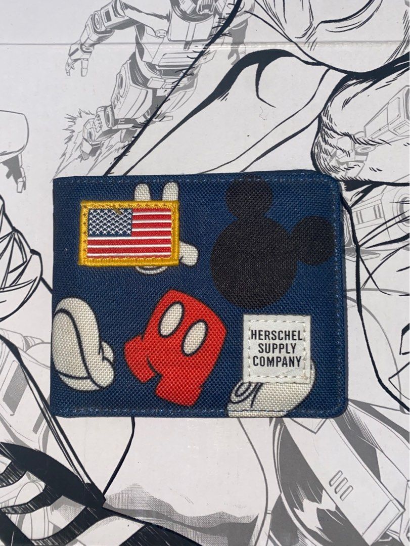 Herschel mickey mouse wallet top