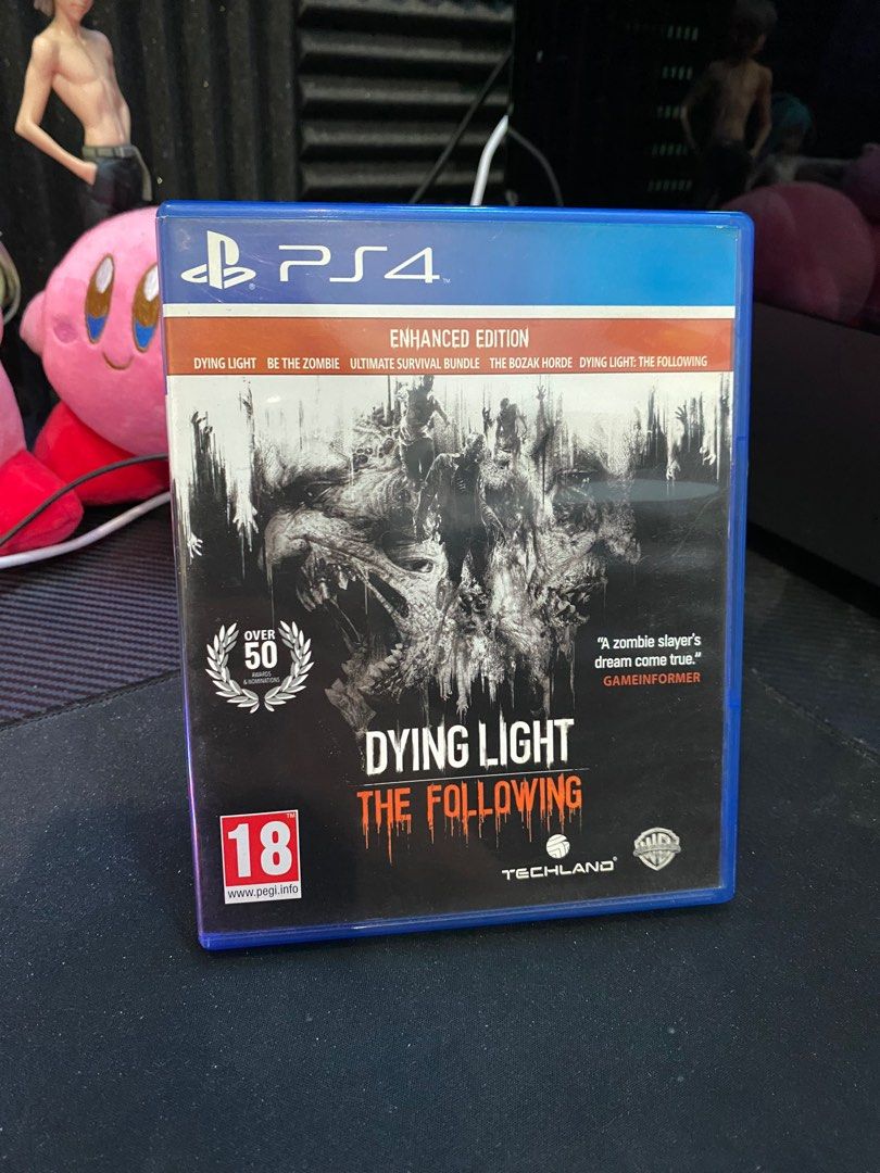 Dying Light The Following ps4 used Video Gaming Video Games