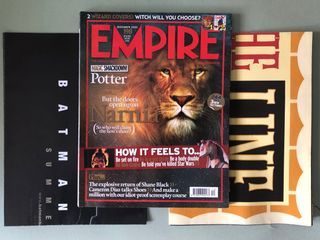 EMPIRE Movie Magazine, HARRY POTTER vs NARNIA + FREE Movie Posters, U.K. edition