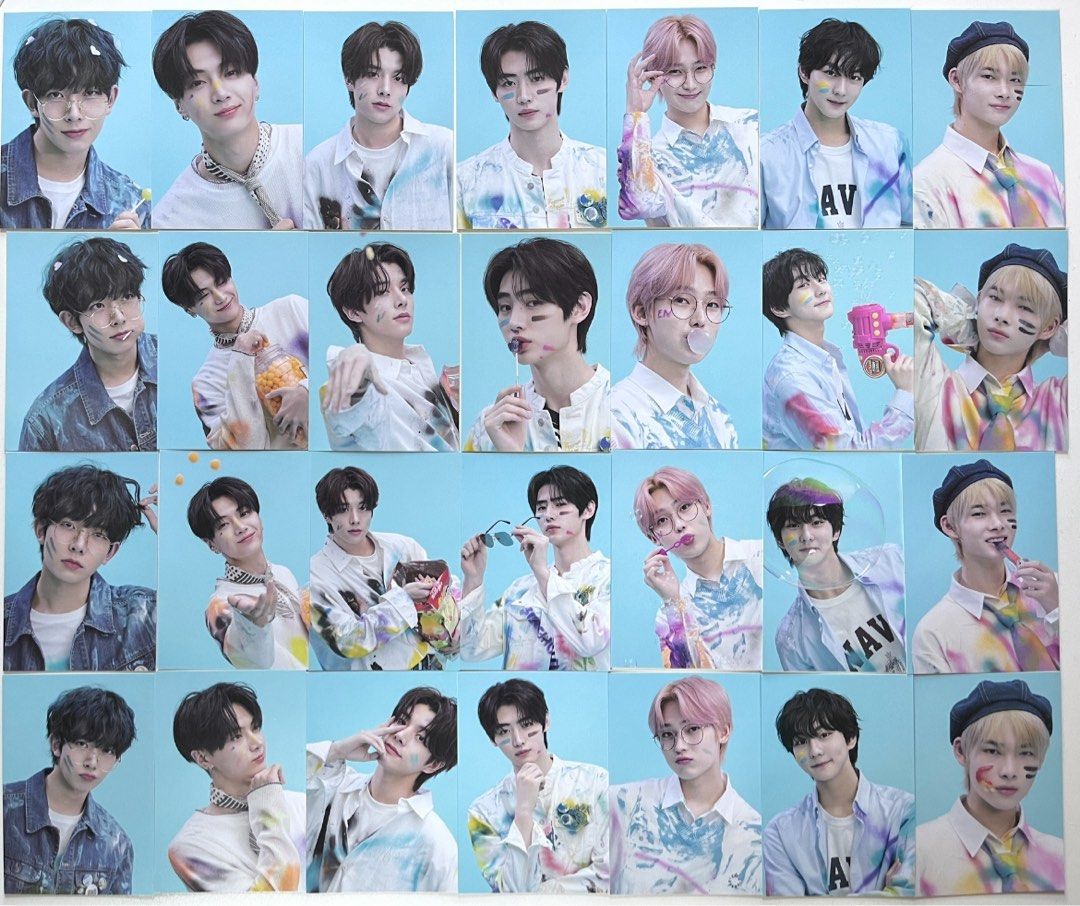 ENHYPEN 1st enniversary hybe insight exhibition photocard set md 一周年博物館小卡set  jungwon heeseung jay jake sunghoon sunoo niki, 興趣及遊戲, 收藏品及紀念品, 韓流- Carousell