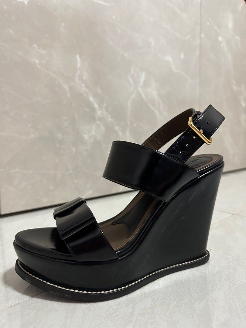 EU 36 38 Branded Black Shoes Clearance Sale Gucci Valentino