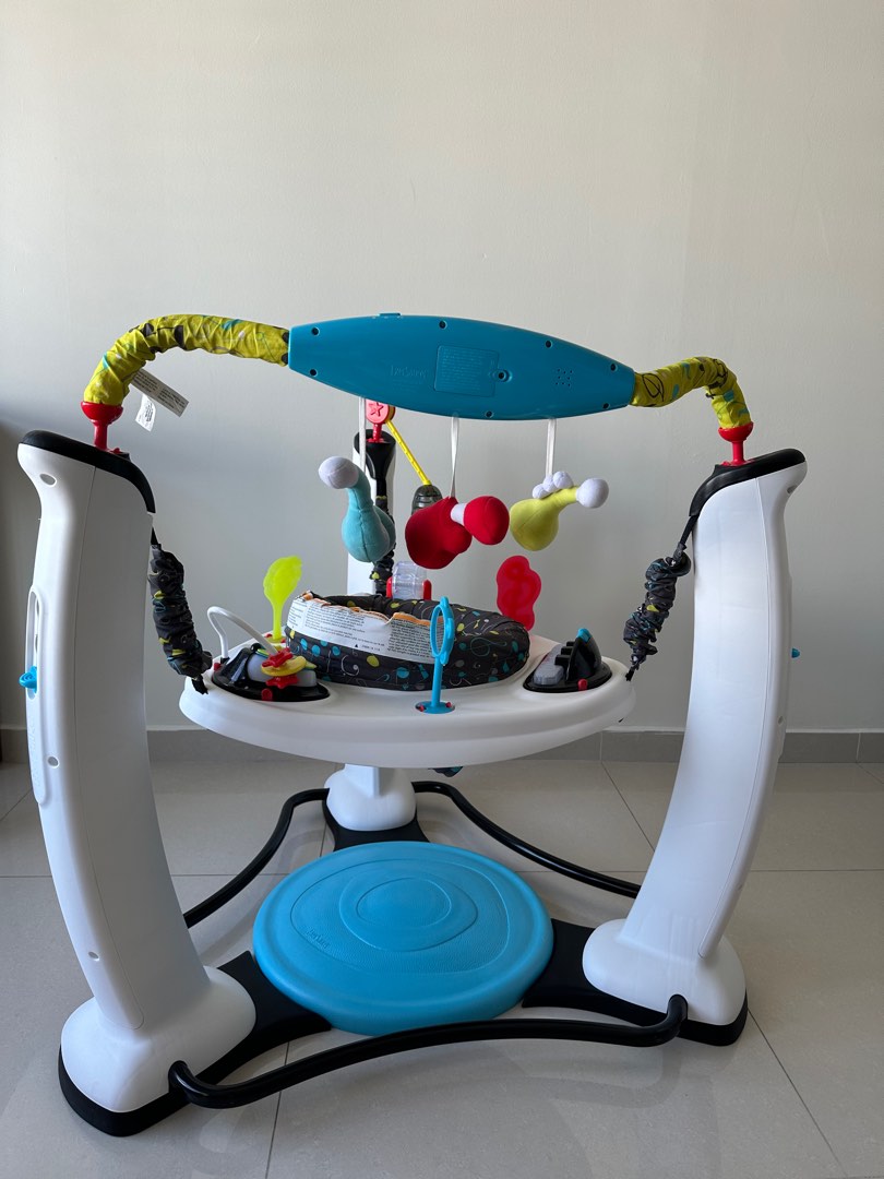 Evenflo exersaucer jump and learn stationary jumper jam shop session