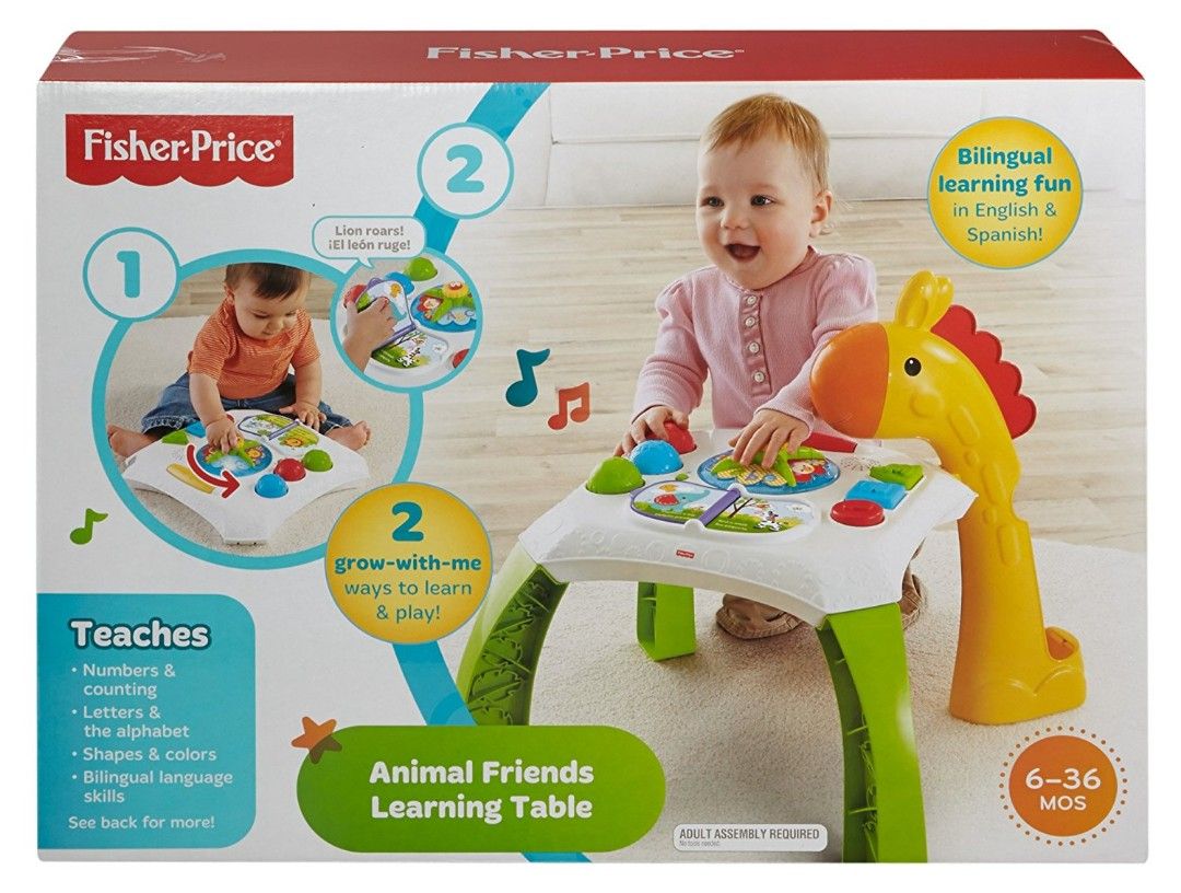 Fisher price activity table animal friends table Babies Kids