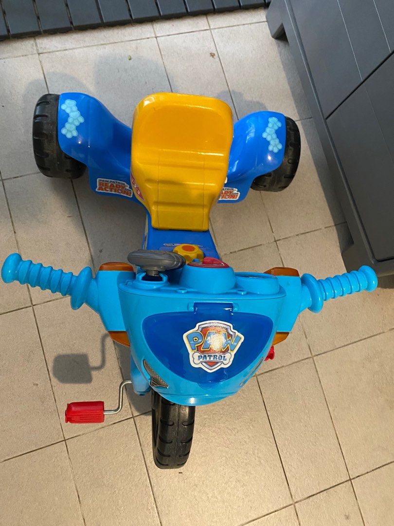 Fisher Price Paw patrol trike Babies Kids Infant Playtime on