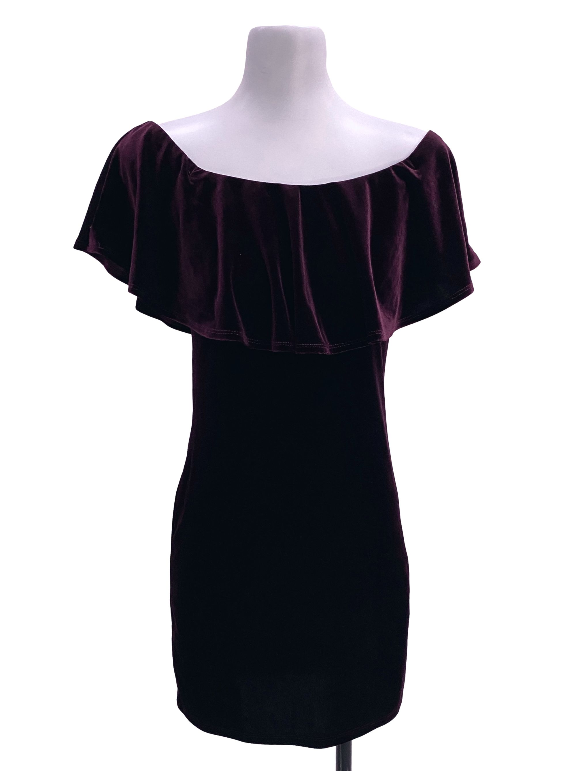 Purple velvet dress forever 21 online