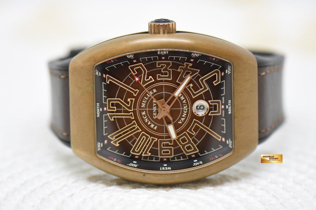 Franck muller vanguard bronze new arrivals
