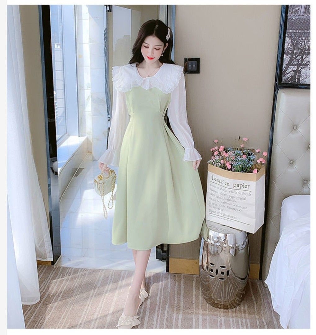French Style Long Dress