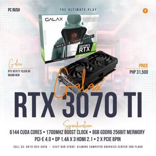 GALAX GEFORCE RTX3070TI 1-CLICK OC 8GB