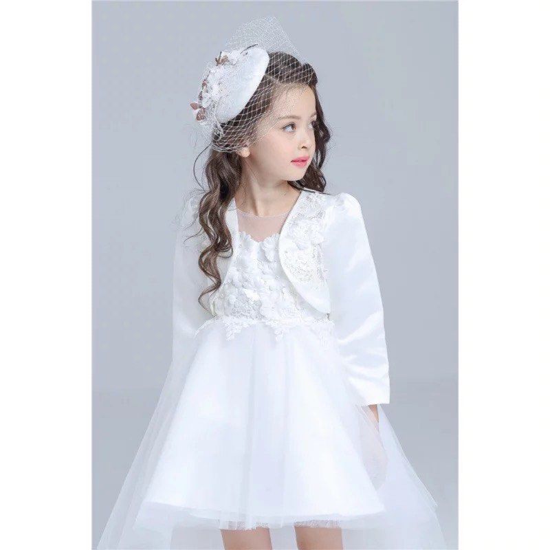 Girls ivory bolero outlet
