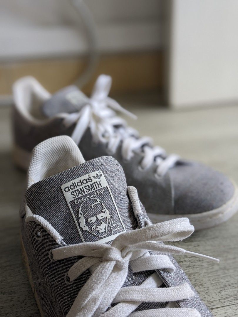 All grey stan smiths best sale