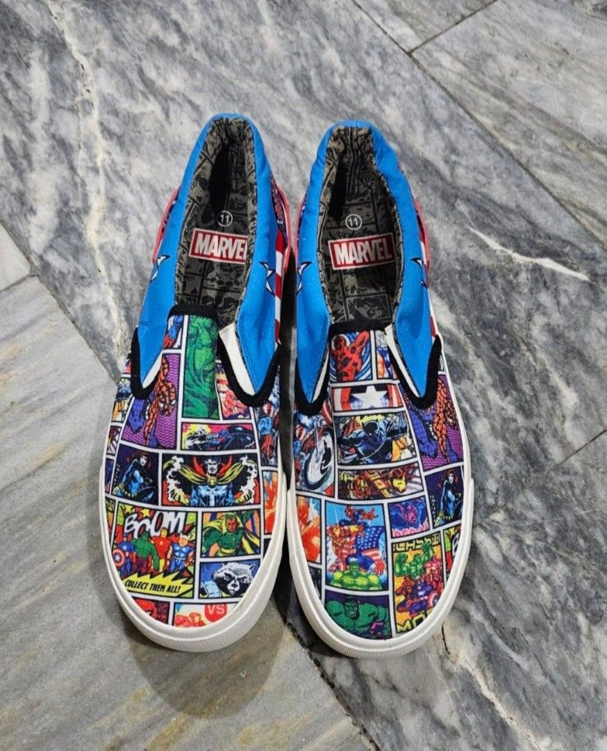 Marvel slip on discount